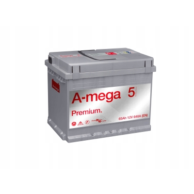 Akumulator A-Mega M5 Premium 65Ah 640A P+